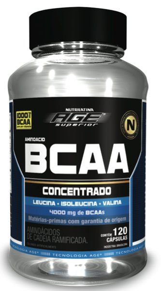 Bcaa 1gr 120 caps Nutrilatina Age